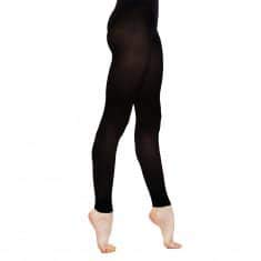 Silky Black Footless Ballet Tights Age 7 to 9 for sale  Delivered anywhere in UK