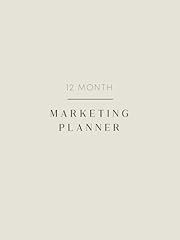 Marketing planner month for sale  Delivered anywhere in UK