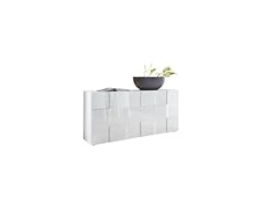 Buffet portes blanc d'occasion  Livré partout en France