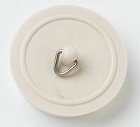Sink plug white for sale  Delivered anywhere in Ireland