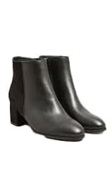 Faux leather heeled for sale  Delivered anywhere in UK