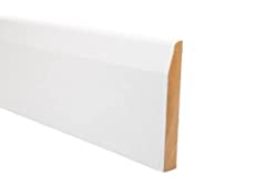 Chamfered wood skirting for sale  Delivered anywhere in Ireland