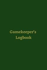 Gamekeeper logbook simple for sale  Delivered anywhere in UK