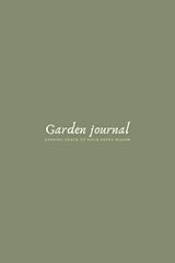 Garden journal keeping for sale  Delivered anywhere in UK