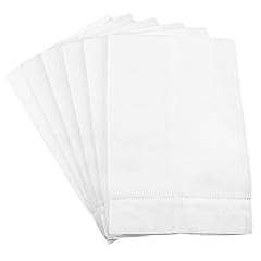 Cleverdelights white hemstitch for sale  Delivered anywhere in USA 