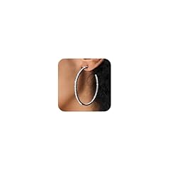 Large hoop earrings for sale  Delivered anywhere in USA 