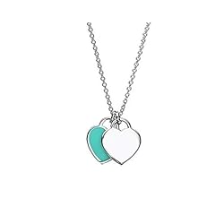 Double heart tag for sale  Delivered anywhere in USA 