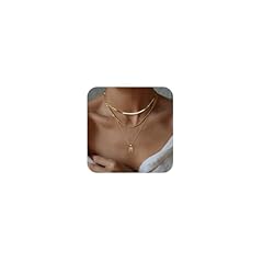 Viromy gold necklaces for sale  Delivered anywhere in UK