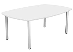Office Hippo Boardroom Table 240 cm Grey Oak 