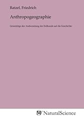 Anthropogeographie grundzüge  usato  Spedito ovunque in Italia 