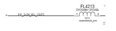 Gigabue fl4213 240ohm usato  Spedito ovunque in Italia 