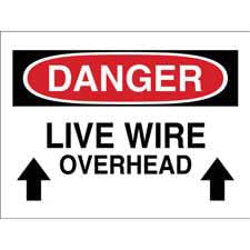 Danger live wire for sale  Delivered anywhere in USA 