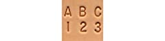 Used, Tandy Leather Craftool� 1/4" (6 mm) Alphabet & Number for sale  Delivered anywhere in USA 