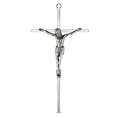 Achibang silver crucifix for sale  Delivered anywhere in USA 