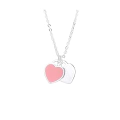 Double heart tag for sale  Delivered anywhere in USA 