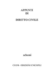 Appunti diritto civile. usato  Spedito ovunque in Italia 