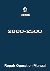 Triumph 2000 2500 for sale  Delivered anywhere in UK