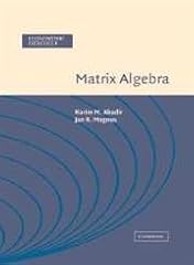 Matrix algebra d'occasion  Livré partout en France