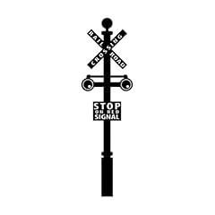 Railroad crossing sign for sale  Delivered anywhere in UK