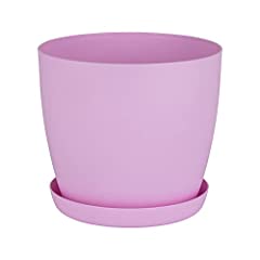 Flower Pots ,6 Colours ,3 sizes, Mat Plastic Plant for sale  Delivered anywhere in UK