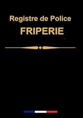 Registre police friperie d'occasion  Livré partout en Belgiqu