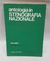 Antologia stenografia nazional usato  Spedito ovunque in Italia 