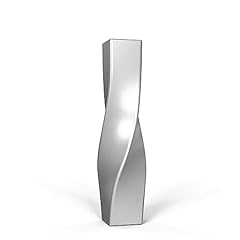 Tall silver ceramic for sale  Delivered anywhere in USA 