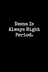Deena always right for sale  Delivered anywhere in UK