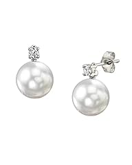 Orecchini rotondi perle usato  Spedito ovunque in Italia 