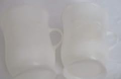 White plastic retro for sale  Delivered anywhere in USA 