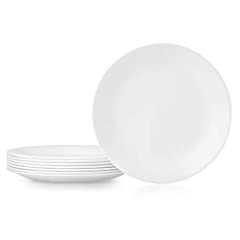Corelle Dinner Plates, 8-Piece, Winter Frost White for sale  Delivered anywhere in USA 