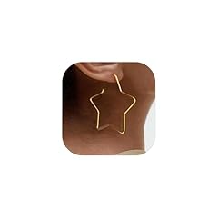 Gold tone hoop for sale  Delivered anywhere in USA 