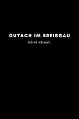 Gutach breisgau notizbuch gebraucht kaufen  Wird an jeden Ort in Deutschland