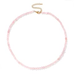 Rose quartz necklace for sale  Delivered anywhere in USA 