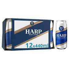 Harp lager 440ml for sale  Delivered anywhere in UK