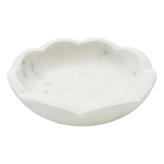 Scalloped white marble for sale  Delivered anywhere in USA 