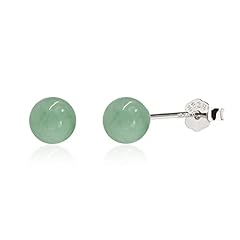 Jade earrings studs for sale  Delivered anywhere in USA 