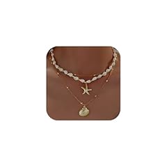 Seashell starfish necklace for sale  Delivered anywhere in USA 