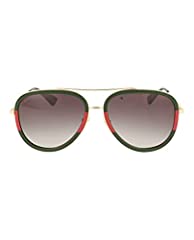 Gucci Women's Pilot Urban Web Block Aviator Sunglasses, for sale  Delivered anywhere in USA 
