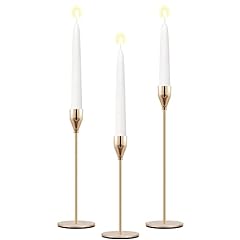 Gold candle holders for sale  Delivered anywhere in UK