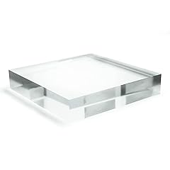 Solid clear acrylic for sale  Delivered anywhere in Ireland