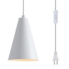 White plug pendant for sale  Delivered anywhere in USA 