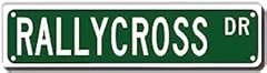 Rallycross plaque rue d'occasion  Livré partout en France