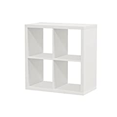 Used, Ikea KALLAX SHELVING UNIT, BOOKCASE, WHITE, PERFECT for sale  Delivered anywhere in UK