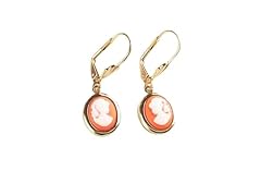 Cameo earrings plated for sale  Delivered anywhere in UK