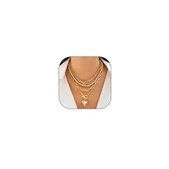 Gold necklace stack for sale  Delivered anywhere in USA 