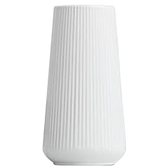 White ceramic ribbed for sale  Delivered anywhere in UK