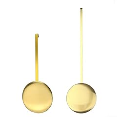 Gold brass clock for sale  Delivered anywhere in UK