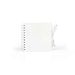 Small white scrapbook for sale  Delivered anywhere in UK