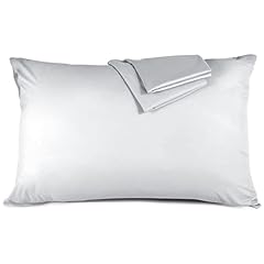 Hafaa silver pillowcases for sale  Delivered anywhere in UK